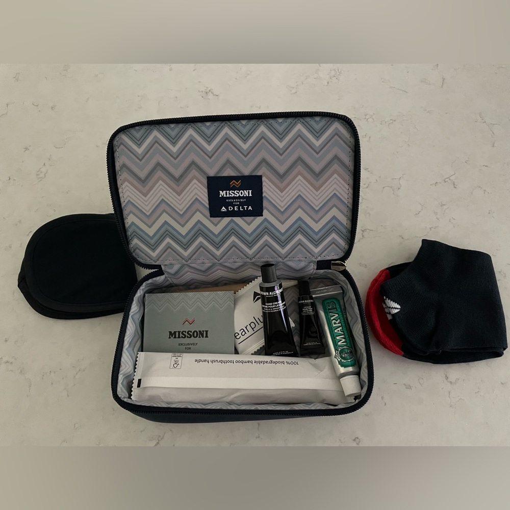 Missoni for Delta One Amenities Kit